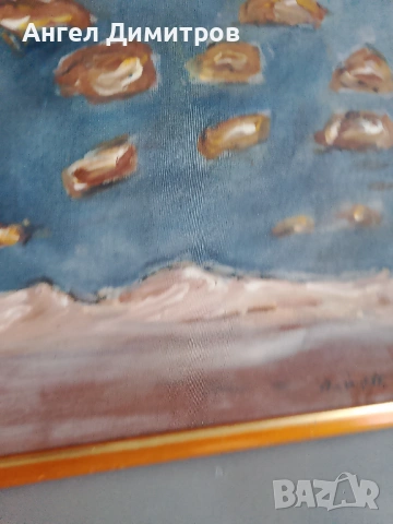 Найден Петков маслена картина платно , снимка 7 - Картини - 53190351