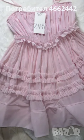 Нова рокля ZARA, снимка 4 - Рокли - 56126560