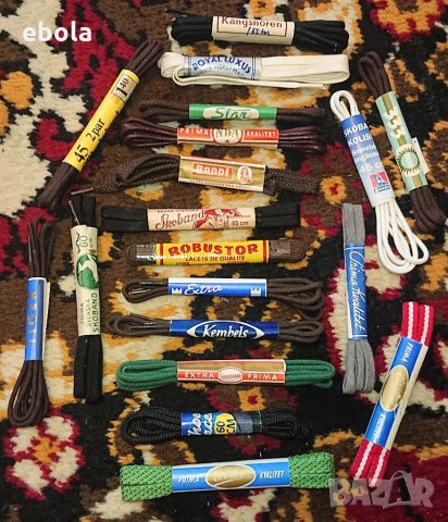 Връзки за обувки - около 250 бр. (чифта) , снимка 12 - Други - 29528247