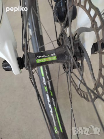 Продавам колела внос от Германия карбонов мтв велосипед SHOCKBLAZE KRS 26 цола хидравлика диск, снимка 4 - Велосипеди - 40040959