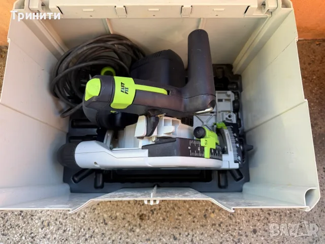 Ръчен потапящ циркуляр FESTOOL TS 55 REBQ-Plus 1200W, снимка 7 - Циркуляри - 56332619