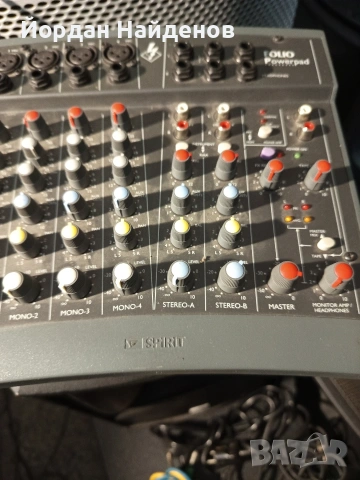 POVER MIXER SPIRIT SAYND KRAFT, снимка 3 - Ресийвъри, усилватели, смесителни пултове - 53095785