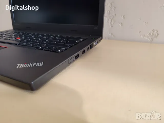 Лаптоп Lenovo ThinkPad L460 i5-6300U/8GBDDR3/128SSD/14FHD/12м.г/клас А, снимка 3 - Лаптопи за дома - 48123405