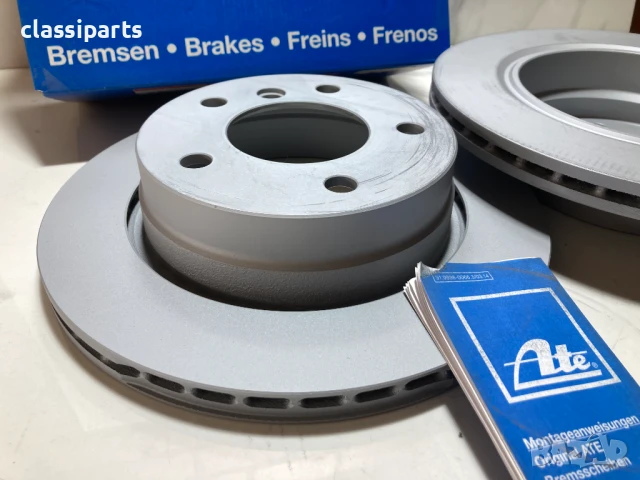 Спирачни дискове ATE за БМВ Серия 3 Е36 и Е46 / BMW 3 E36, E46, снимка 3 - Части - 50662315