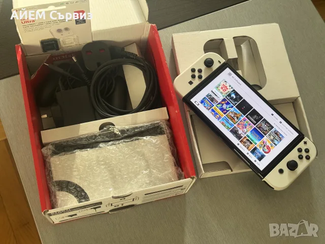 Nintendo Switch OLED с чип и 512GB, снимка 3 - Nintendo конзоли - 55992477