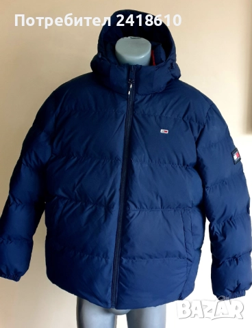 Tommy Hilfiger Mens Down Water Repellent Jacket Size 2XL НОВО! ОРИГИНАЛ! Мъжко Зимно пухено Яке!, снимка 11 - Якета - 52557013