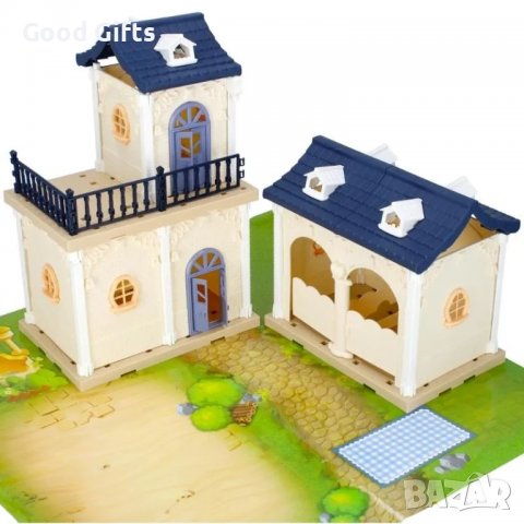 Mega Creative Къща за кукли с пони и фигурки, снимка 2 - Фигурки - 39445690