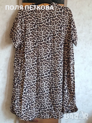 Рокля в леопардов принт, снимка 2 - Рокли - 50934534