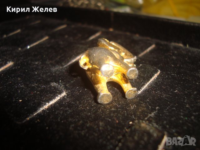 ПОЗЛАТЕНО ОЛОВНО СЛОНЧЕ МИНИ ФИГУРКА МЕТАЛНА СТАТУЕТКА 22717, снимка 5 - Колекции - 34507811