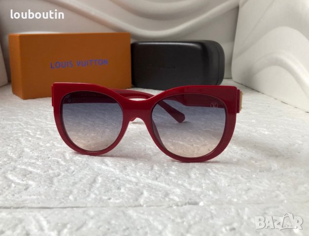 Louis Vuitton 2023 висок клас дамски слънчеви очила котка, снимка 2 - Слънчеви и диоптрични очила - 38999336