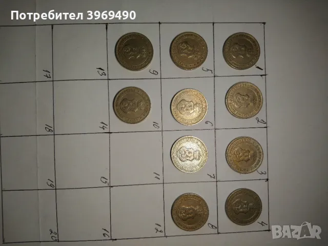 10 броя монети по 20 стотинки от 1906 г., снимка 5 - Нумизматика и бонистика - 48736672