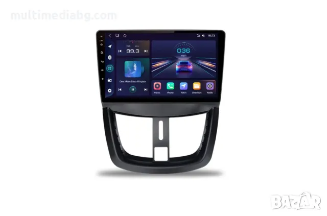 Peugeot 207 2006г-2015 Мултимедия Навигация Android, снимка 2 - Аксесоари и консумативи - 49839396