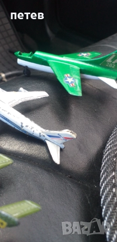 Метална количка. Метален самолет., снимка 7 - Антикварни и старинни предмети - 51777591