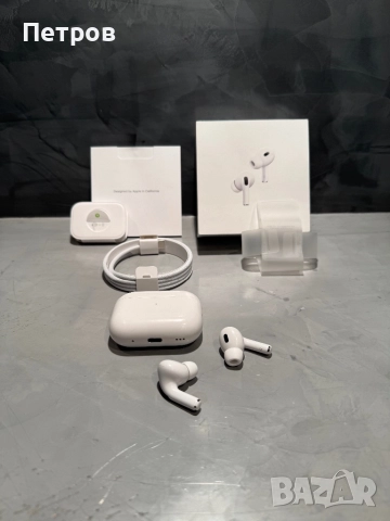 100% оригинални Apple Airpods Pro 2 Type C, снимка 2 - Bluetooth слушалки - 52632647