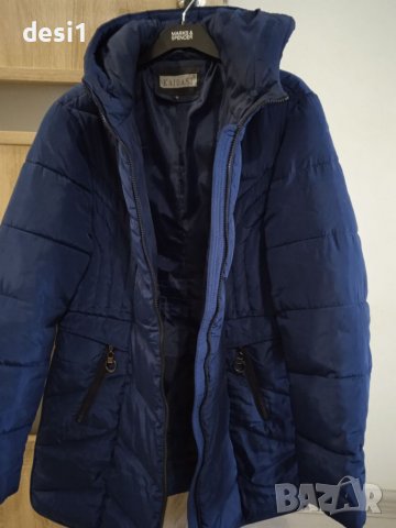 Дамско синьо яке , снимка 1