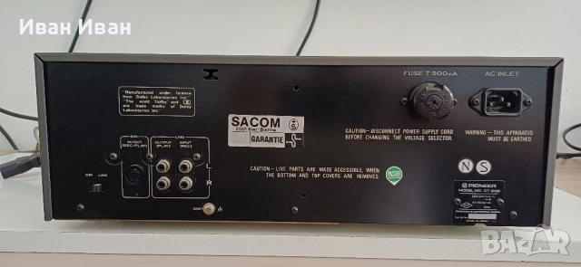 Дек Pioneer CT-606 , снимка 5 - Декове - 51691642