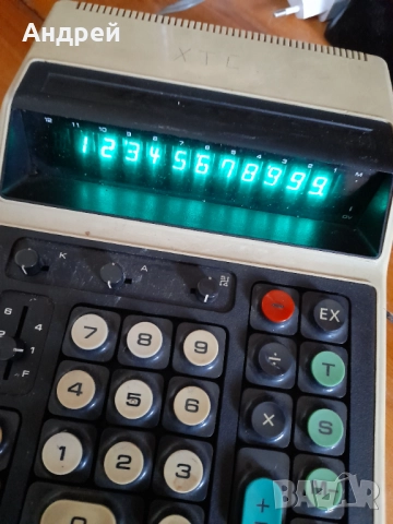 Стар калкулатор Toshiba BC-1217, снимка 6 - Антикварни и старинни предмети - 52188070