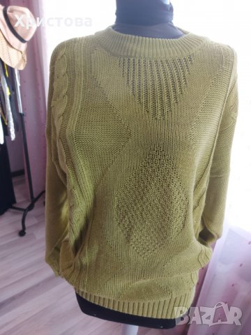 Пуловер в зелено - 15,00лв., снимка 6 - Блузи с дълъг ръкав и пуловери - 31272964