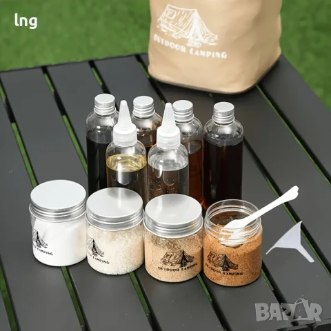 Продавам: Къмпинг/Пикник Комплект за Подправки, Сосове и Дресинг (Преносим), снимка 2 - Хладилни чанти - 50927711