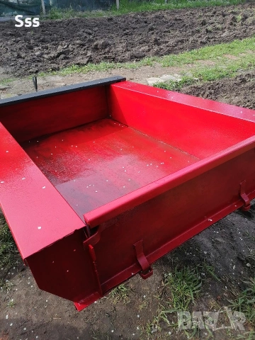 Ремарке за мотофреза със спирачки , снимка 2 - Ремаркета - 54018876