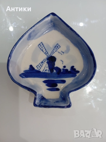 Порцеланова стара чинийка , снимка 5 - Чинии - 52661760