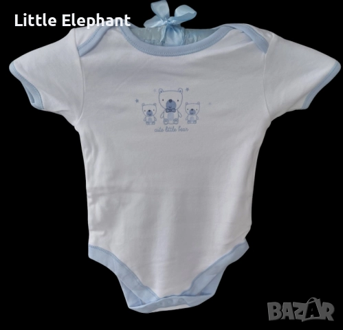 Боди с къс ръкав за  мом на 12-18 мес "Cutie little bear",колекция"Animals",Англия/ново