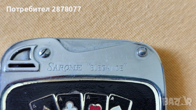 Стара японска бензинова запалка Sarome elegance , снимка 6 - Колекции - 51616294