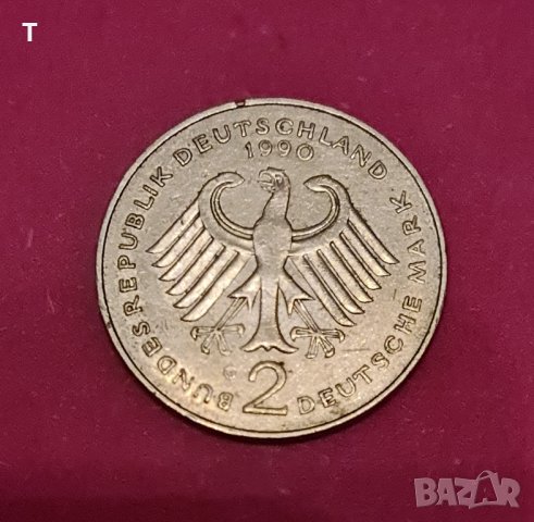 2 Mark 1990 G - Ludwig Erhard