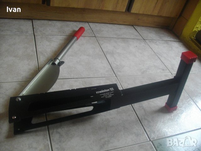 Нова Немска Гилотина За Рязане Ламиниран Паркет/Ламинат-800мм-LOGOLIC/600мм-MEISTER-Професионална, снимка 2 - Други инструменти - 37122933