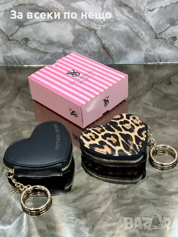 Victoria's Secret Портмоне Ключодържател Сърце Виктория Сикрет  - Налични Различни Цветове Код D2064, снимка 2 - Портфейли, портмонета - 49402855