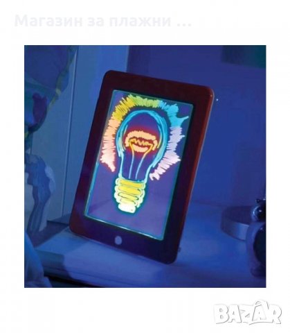 ДЕТСКИ СВЕТЕЩ МАГИЧЕСКИ ТАБЛЕТ ЗА РИСУВАНЕ MAGIC SKETCH PAD - код 2650, снимка 7 - Рисуване и оцветяване - 34165504