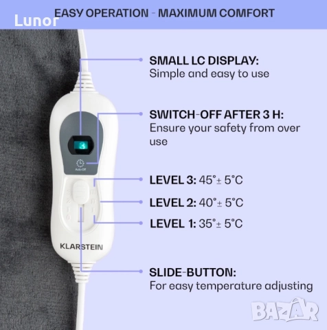 Електрическо/затоплящо одеяло със ръкави, снимка 7 - Олекотени завивки и одеяла - 52435355