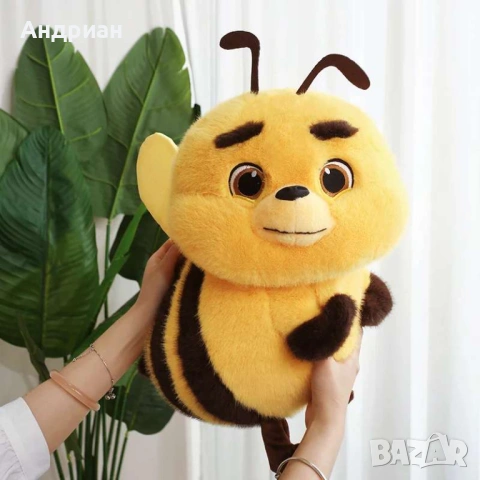 Плюшени пчелички - мека играчка пчеличка 25/33/40 см, снимка 4 - Плюшени играчки - 53886603