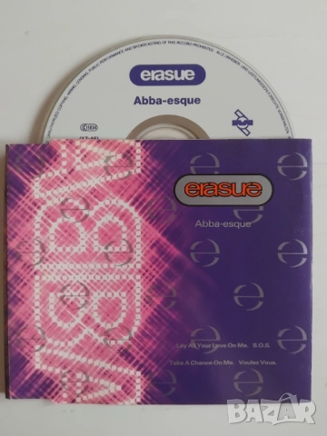 Erasure – Abba-Esque - оригинален диск музика