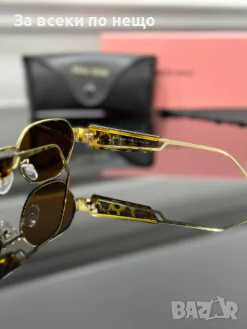 Miu Miu Слънчеви Очила С UV400 Защита С ПОДАРЪК🎁Калъф Миу Миу - Различни Цветове Код E81, снимка 9 - Слънчеви и диоптрични очила - 50229690