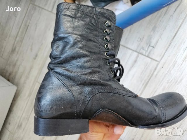 мъжки боти,кубинки dolce&gabbana 43 номер естествена кожа вътре и вън оригинални, снимка 9 - Маратонки - 47484863