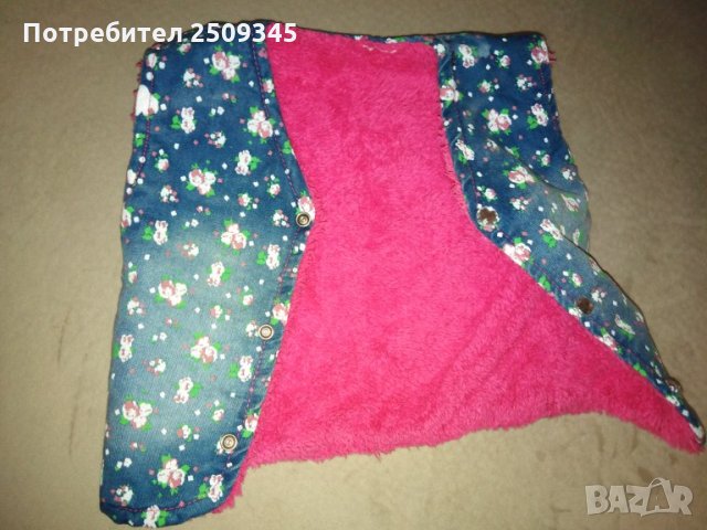 Бебешки дънкови елек, снимка 1