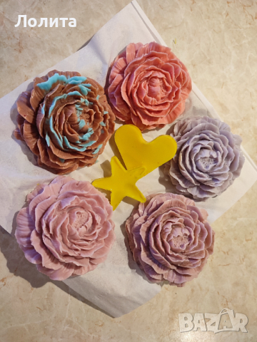 Сапунени рози,мечета и други изделия , снимка 5 - Декорация за дома - 44623656