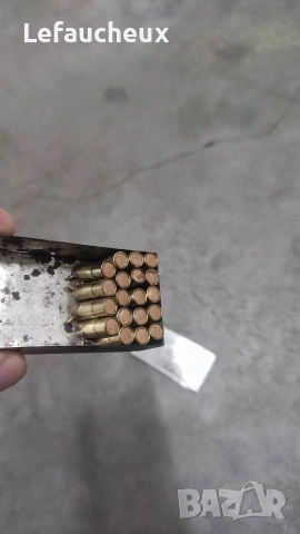 Антика Лефуше стоп патрони 7 кал., снимка 3 - Антикварни и старинни предмети - 53910205