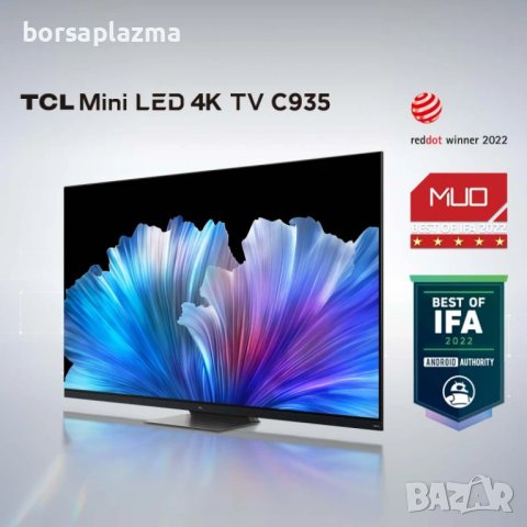 TCL MiniLed 75C935, 75" (191 см), Smart Google TV, 4K Ultra HD, 100 Hz, Клас G, снимка 2 - Телевизори - 40773321