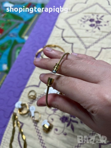 Лот нови бижута от неръждаема стомана , снимка 14 - Бижутерийни комплекти - 53946922