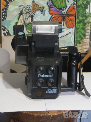 Интересен стар фотоапарат Polaroid Studio Express ., снимка 1 - Антикварни и старинни предмети - 37498588