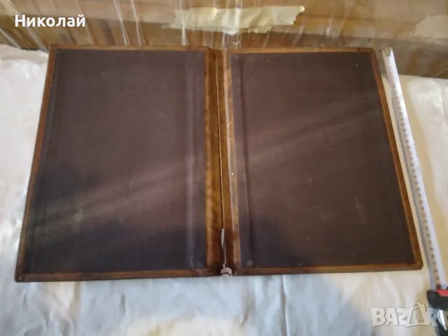 папки от естествена кожа., снимка 4 - Антикварни и старинни предмети - 47412071