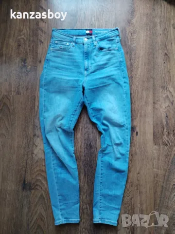 Tommy Hilfiger S Sylvia Hgh Skn - страхотни дамски дънки ЕЛАСТИЧНИ 27/28, снимка 7 - Дънки - 49247215