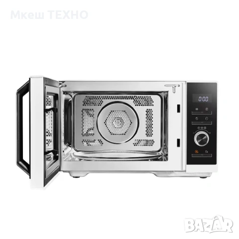 Микровълнова фурна Toshiba MW3-AC26SF(MB) с функция 3 in 1 пържене и грил, 5 степени на мощност, лес, снимка 3 - Микровълнови - 53887257