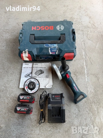 Bosch GWX 18V-7 безчетков ъглошлайф
