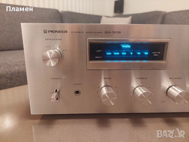 Pioneer SA-508 усилвател, снимка 2 - Ресийвъри, усилватели, смесителни пултове - 51967911