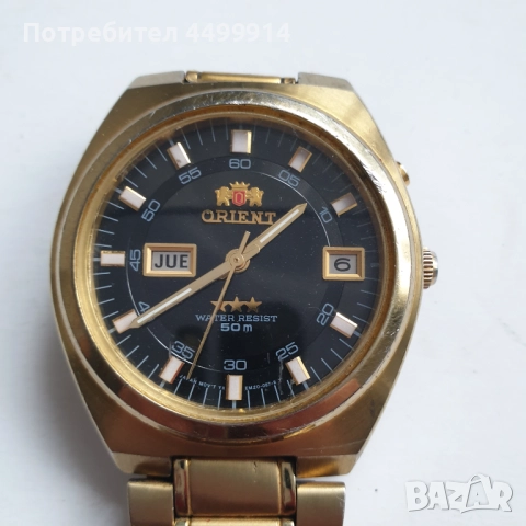 Ръчен механичен автоматичен часовник Orient, снимка 2 - Антикварни и старинни предмети - 52503564