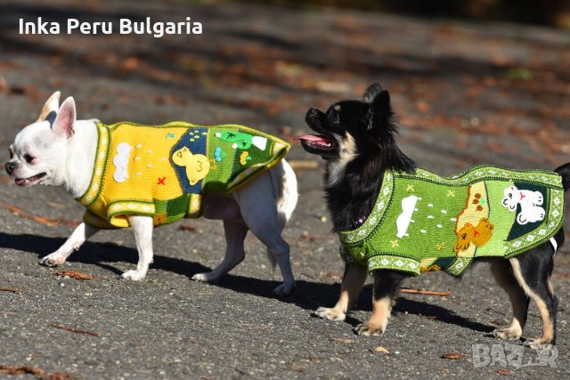 Ръчно бродирани перуански кучешки дрешки различни цветове и размери , снимка 13 - За кучета - 42821198