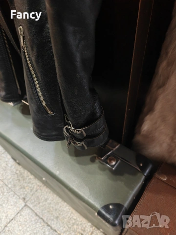 Рокерско яке Harro естествена кожа , снимка 14 - Якета - 53202885